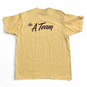 Vintage 80s The A-Team T-Shirt XL Screen Stars Best USA Single Stitch